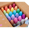 Crayola Glitter Chalk 24 Count Assorted Colors Washable Sidewalk Art by Deal US