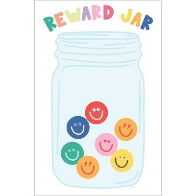 Pippi Post Classroom Reward Jar Tracker Poster Kit, Teacher Supplies by Deal US