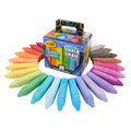 Crayola Glitter Chalk 24 Count Assorted Colors Washable Sidewalk Art by Deal US