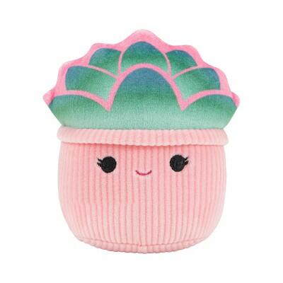 Squishmallows Afiyah Succulent Squeaky Dog Plush Toy 5 Inch by Deal US