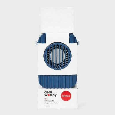 [Like New] Dealworthy™ Necklace Fan Blue by Deal US