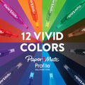 Paper Mate Profile Retractable Ballpoint Pens Assorted Colors 8-Count by Deal US