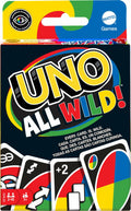Mattel UNO All Wild Card Game 112 Cards Family Game Night Ages 7+ by Deal US