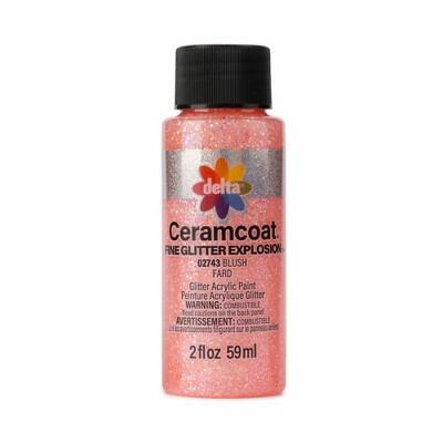Delta Specialty Fine Blush Glitter 2oz by Deal US