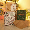 HSMOK Christmas Gift Bags Bundle Snowflakes Snowman Tree Santa Claus Set 1 by Deal US