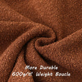FUTEI Rust Decorative Throw Pillow Covers 12x20 Inch Pack of 2 Soft Cozy by Deal US