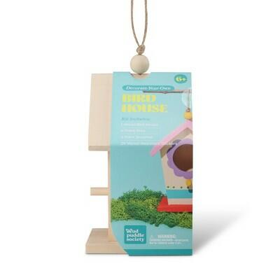 Mud Puddle Society 4pc Bird House Garden Art Kit by Deal US