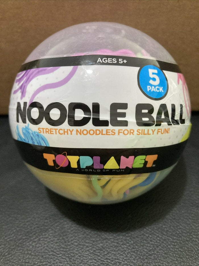 Big Times Toys Toyplanet Noodle Ball Stretchy Multi-Color Silly Fun by Deal US