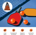 Geekman Outdoor Pickleball Balls 40-Hole USAPA Standard 6 Pack by Deal US