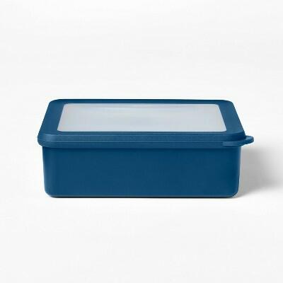 Figmint 42oz Bento Food Storage Container Dark Green BPA-Free Polypropylene by Deal US