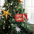 Funny Christmas Wood Door Sign Holiday Decor Welcome Front Door Hanging by Deal US