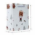 HSMOK Christmas Gift Bags Bundle Snowflakes Snowman Tree Santa Claus Set 1 by Deal US