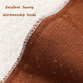 FUTEI Rust Decorative Throw Pillow Covers 12x20 Inch Pack of 2 Soft Cozy by Deal US