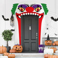 Halloween Door Cover 3 Pcs Clown Banner Decor Indoor Outdoor Party Supplies by Deal US