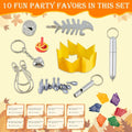 Siawoy 8 Pack Fall Thanksgiving Party Favors Pumpkin Turkey Hats Prizes by Deal US