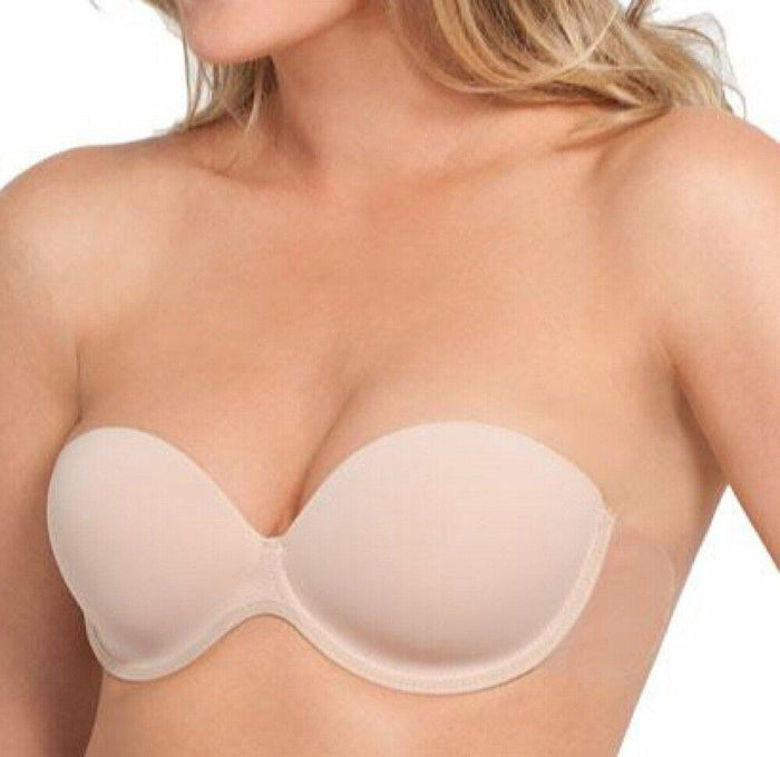 Lingerie Solutions Backless Strapless Bra B Cup Nude Size B by Deal US