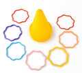 18 Pc Plastic Ring Toss Game for Kids Unbranded Colorful Set by Deal US