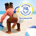 Pampers Swim Diapers Splashers Gap-Free Disposable Baby Swimming Pants Size 4 by Deal US