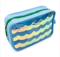 Target Bullseye Summer Wet/Dry Cube Bag Wave Multicolor 8x5.25x2.5in by Deal US