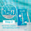 Gillette Venus Dermaplaning Tool Facial Razor with 2 Blade Refills Unisex by Deal US