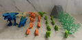 Fun bucket 27 pieces Dinosaurs action figures toy planet .pre Owned by Deal US