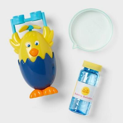Sun Squad Chick Bubble Blower Toy for Kids 3+ Fun Outdoor Bubble Maker by Deal US