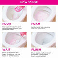 Stardrops Pink Stuff Miracle Power Foaming Toilet Cleaner Rhubarb 7oz 1 Pack by Deal US