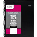 Mead 2025 Weekly Monthly Planner 15-Month Large 8.5x11 Black by Deal US