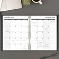 Mead 2025 Weekly Monthly Planner 15-Month Large 8.5x11 Black by Deal US