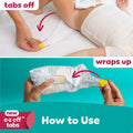 Pampers Swaddlers 360° Diapers White Leakproof Comfy Dry 17 Count Size 5 by Deal US