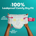 Pampers Swaddlers 360° Diapers White Leakproof Comfy Dry 17 Count Size 5 by Deal US
