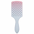 Wet Brush Paddle Detangler Hair Brush Pink/Purple Feel Good Ombre by Deal US