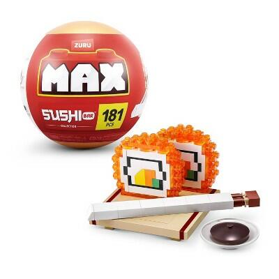 ZURU Max Build Sushi Bar Blocks Engineering Toy 200 Pieces Building Set by Deal US