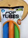 Big Time Toys LED Light Up Pop Tubes Fidget Toy 3pk Visual Sensory by Deal US