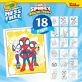 Crayola Spiderman Color Wonder Coloring Set 18 Mess Free Pages for Kids by Deal US