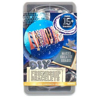 [Like New] Midnight Friendship ABS Beaded Bracelet Kit 23pc Bullseye's Playground by Deal US