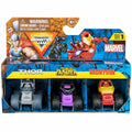 Monster Jam Marvel Mini Monster Truck 3-Pack Thor Black Panther Iron Man by Deal US