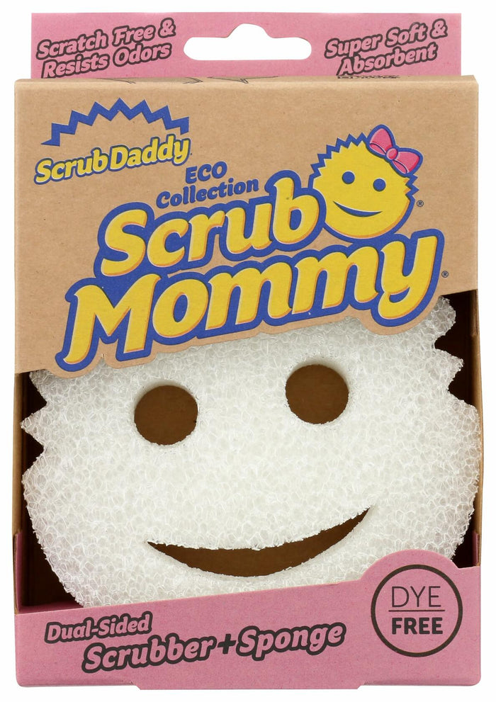 [Like New] Scrub Daddy Scrub Mommy Scrubber & Sponge White 1 Ea by Deal US