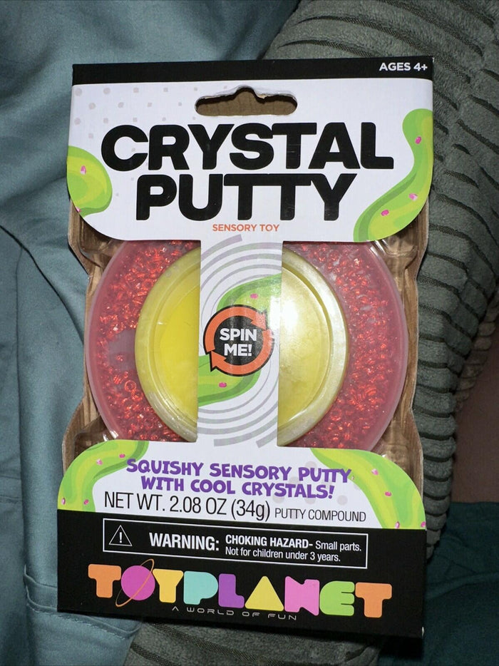 ToyPlanet Crystal Foam Sensory Squishy Foam Beads with Cool Crystals by Deal US