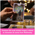 Spin Master Games Wednesday Card Game Premium Foil Cards 3-10 Players 10+ by Deal US
