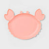 Sun Squad Figural Crab Serving Platter Pink 11.44"