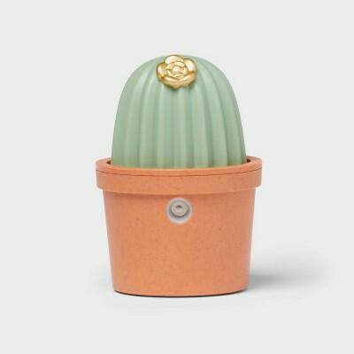 Cactus Ultrasonic Mini Diffuser USB Rechargeable Auto Shut-Off Multicolor by Deal US