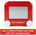 Etch A Sketch Pocket Travel Toy Original Magic Screen Recycled Plastic by Deal US