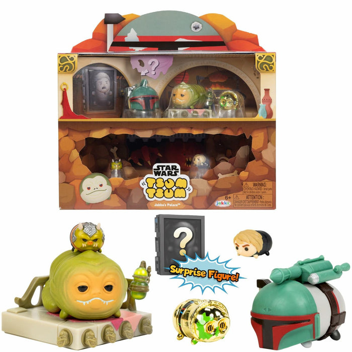 Disney Tsum Tsum Star Wars Jabba's Palace Deluxe Theme Set Plastic Movie by Deal US