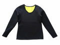 ValentinA Womens Neoprene Body Shaper Slimming T-shirt Black Size XXL by Deal US