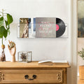 Vinyl Record Shelf Wall Mount Acrylic Floating Wall Shelf Clear 12 Inch by Deal US