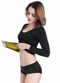 ValentinA Womens Neoprene Body Shaper Slimming T-shirt Black Size XXL by Deal US