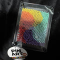 Toy Planet Gaming Remote Pin Art Fidget Sensory Toy Black by Deal US