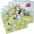 Unique Bluey Party Napkins 6.5 Inch 16 Count Multicolor Paper by Deal US