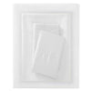 Room Essentials Twin/Twin XL Microfiber Sheet Set White Polyester Peached